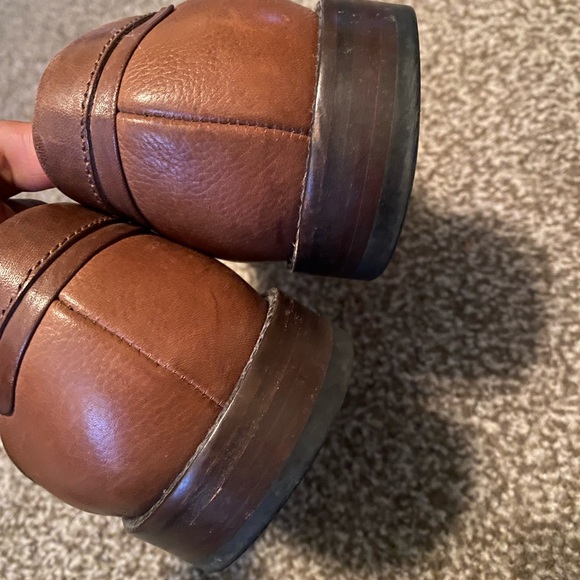 Johnston & Murphy Men’s Brown Leather Penny-loafers Slip on Shoes size 10m - Picture 5 of 11
